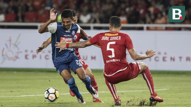 Persija Jakarta Bungkam Arema FC