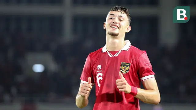 Foto: Selebrasi Penuh Makna Ivar Jenner setelah Lesatkan Gol untuk Kemenangan Timnas Indonesia U-23 di Kualifikasi Piala Asia U-23 2024