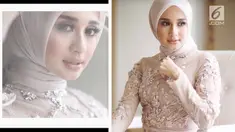 Setalah banyak dihujat warganet, kini riasan Laudya Cynthia Bella saat resepsi pernikahan di Bandung dipuji warganet.
