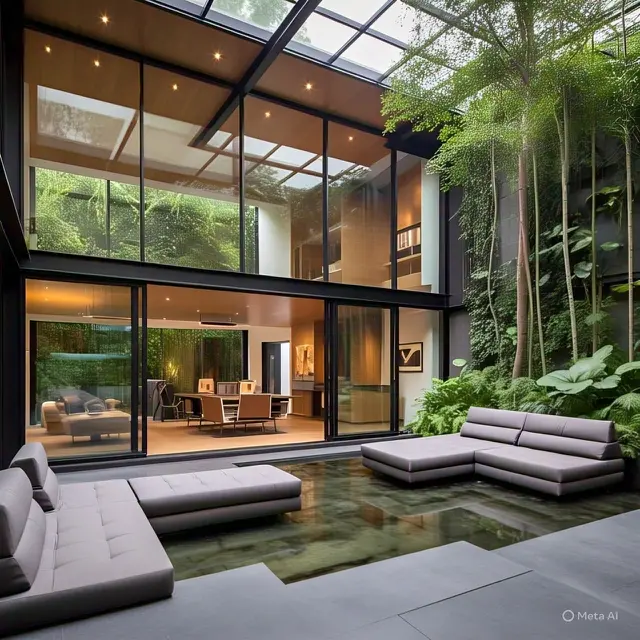 Rumah dengan Konsep Open Space