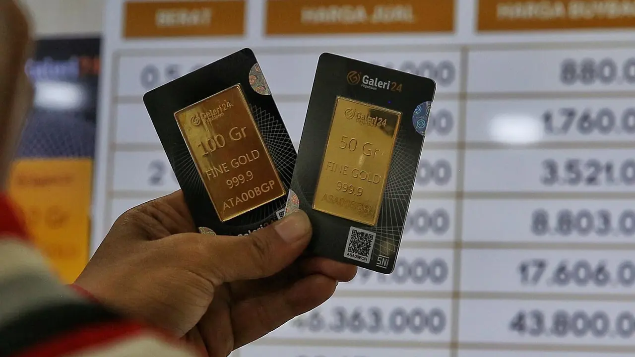 Hari Ini 14 Mei 2024: Harga Emas Antam, UBS dan Galeri24 di Pegadaian Masih Anjlok