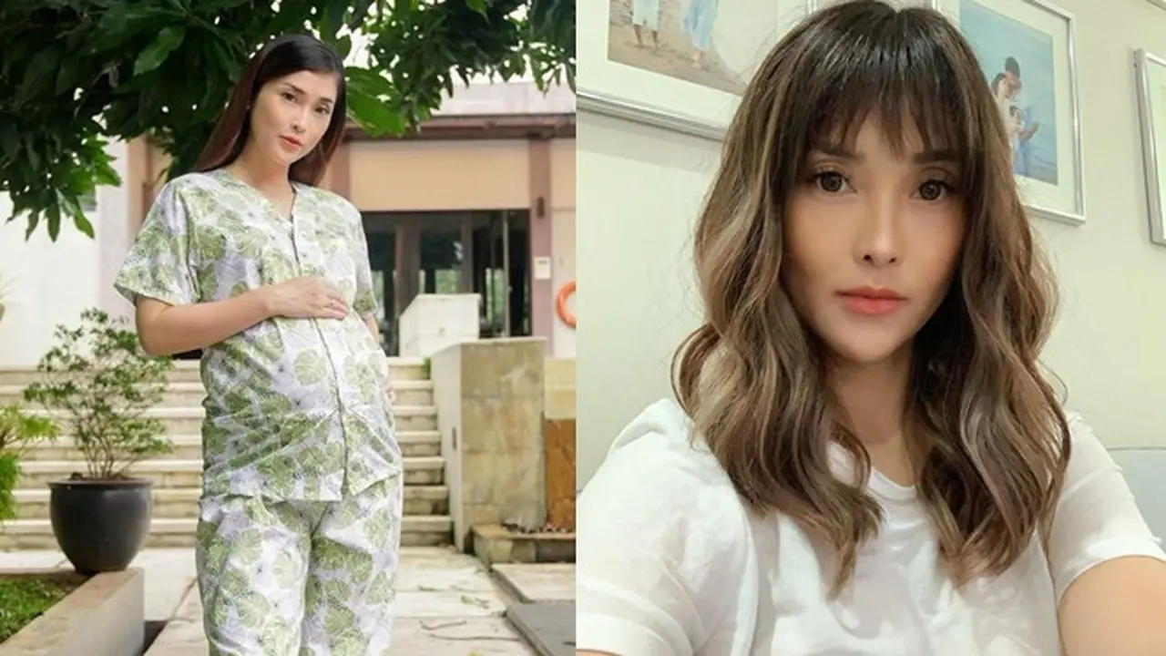 6 Potret Terbaru Eva Anindita Pasca Melahirkan, Tampil dengan Rambut Berponi