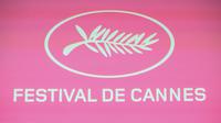 Logo Festival Film Cannes. (Bertrand GUAY / AFP )