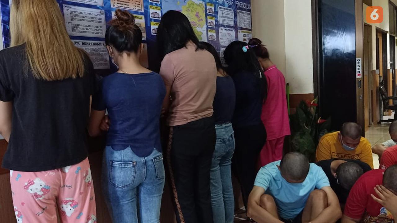 Muda mudi digerebek pesta sabu di hotel (Fauzan)