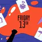 Ilustrasi Friday the 13th. (Freepik)