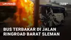 Beredar video viral terkait terbakarnya sebuah bus. Kejadian ini berada di jalan ring road barat, Sleman. Kamis (18/4/2024) pagi