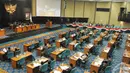 Fraksi-fraksi anggota Koalisi Merah Putih kompak mengusulkan adanya UU yang tegas agar jabatan gubernur dan wakil gubernur tidak mudah ditinggalkan untuk mendapatkan jabatan yang lebih tinggi, Jakarta, Senin, (6/10/2014) (Liputan6.com/Herman Zakharia)