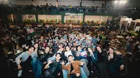 Potret Keseruan Acara Nona Manis Bareng Cast Vidio Original Series Theo &amp; Ruza, Motoran Sore-Sore hingga Karaoke Bareng