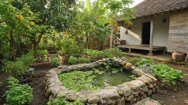 Inspirasi Kebun Buah Ala Kampung di Halaman Rumah Sederhana