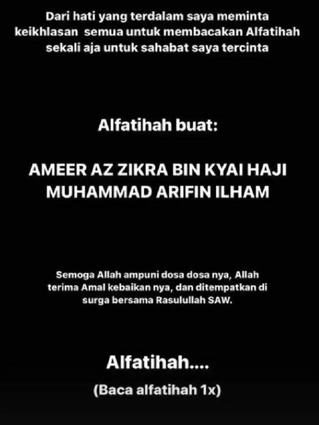 Ameer Azzikra - Syakir Daulay (Foto: Instagram/@syakirdaulay)