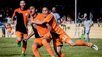 Para pemain Persiraja Banda Aceh kecewa pada manajemen klub yang tak juga menyelesaikan tunggakan gaji. (Bola.com/Aceh Kita)