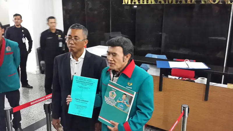 Rhoma Irama ajukan uji materi UU Pemilu