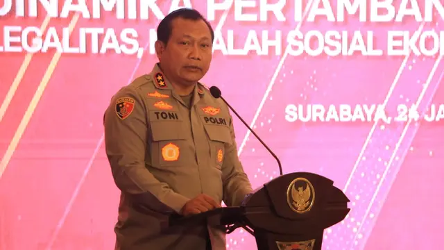 Kapolda Jatim Irjen Pol Toni Harmanto. (Dian Kurniawan/Liputan6.com)