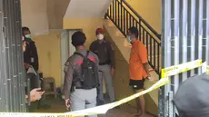 Tersangka pembunuhan dan mutilasi di Depok. (Liputan6.com/Dicky Agung Prihanto)