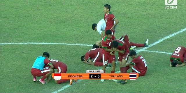 VIDEO: Momen Mengharukan Timnas Indonesia U-19 di Piala AFF U-18 2017