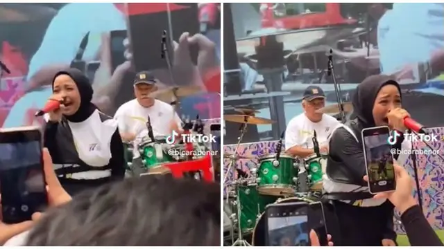 Keren, Aksi Menteri Basuki Hadimuljono jadi Drummer Band Kotak Ini Curi Perhatian