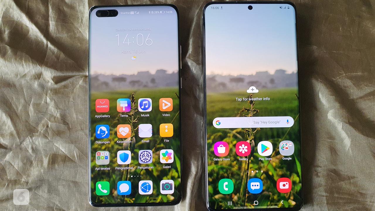 Huawei P40 Pro Plus vs Galaxy S20 Ultra