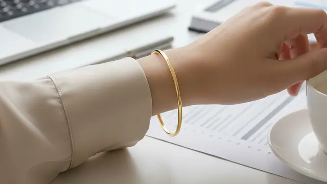 Gelang Emas Keroncong Tipis (Gemini AI)