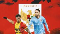 Timnas Indonesia - Dean James dan Calvin Verdonk (Bola.com/Adreanus Titus)
