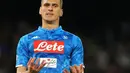 5. Arkadiusz Milik (Napoli) - 17 gol dan 3 assist (AFP/Carlo Hermann)