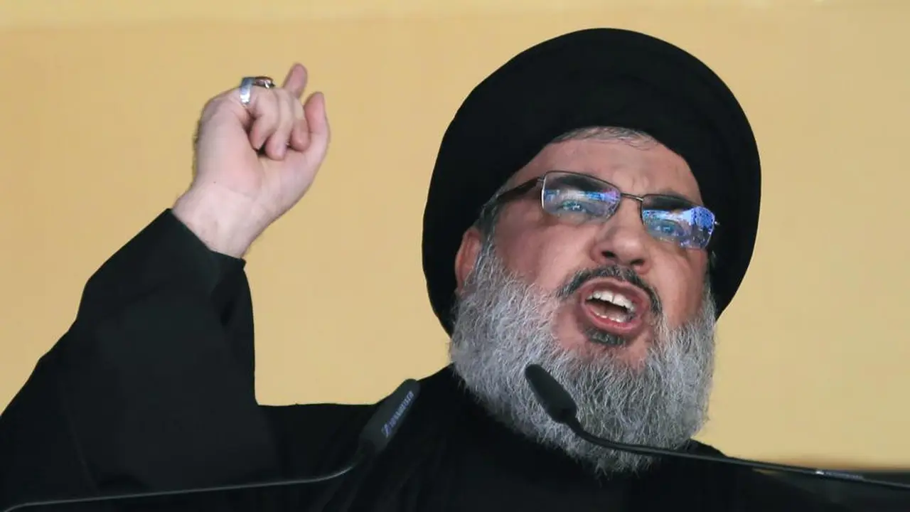 Pemimpin HizbullahHassan Nasrallah.