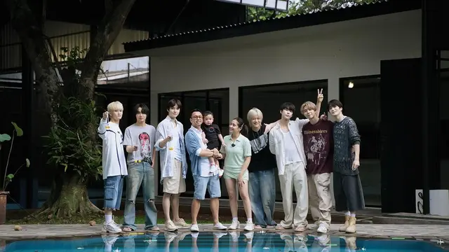 10 Momen NCT 127 Main ke Rumah Raffi Ahmad dan Nagita Slavina, Bak Pulang Kampung