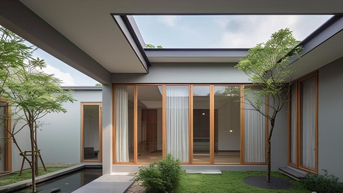 8 Desain Rumah Semi Terbuka Ukuran 7x9 Bernuansa Islami, Inspirasi Hunian Minimalis yang Teduh
