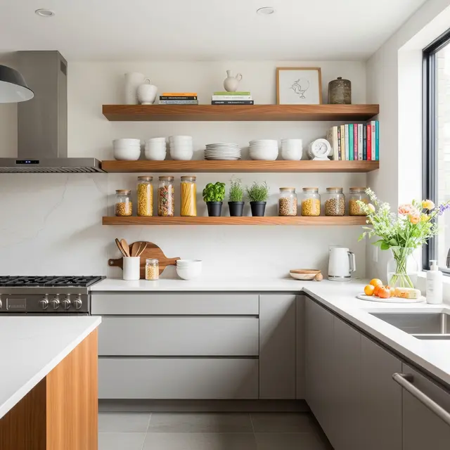 Ide Renovasi Dapur Lama agar Terlihat Modern (AI Generated)
