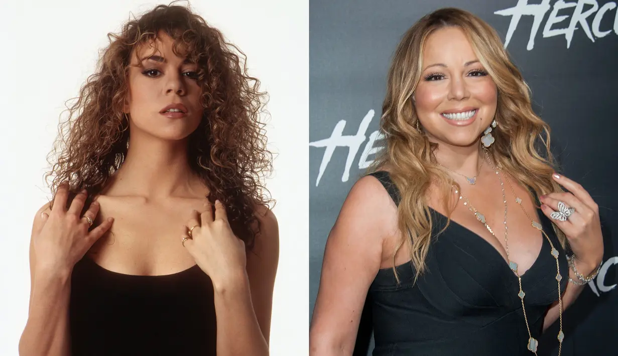 Mariah Carey adalah salah satu selebriti papan atas yang kecantikannya pun diakui. Kamu lebih suka yang sekarang atau yang jadul? (PopCrush)