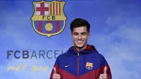 Pelatih Barcelona, Ernesto Valverde, yakin kehadiran Philippe Coutinho bakal bikin timnya lebih baik lagi. (AFP/Josep Lago)