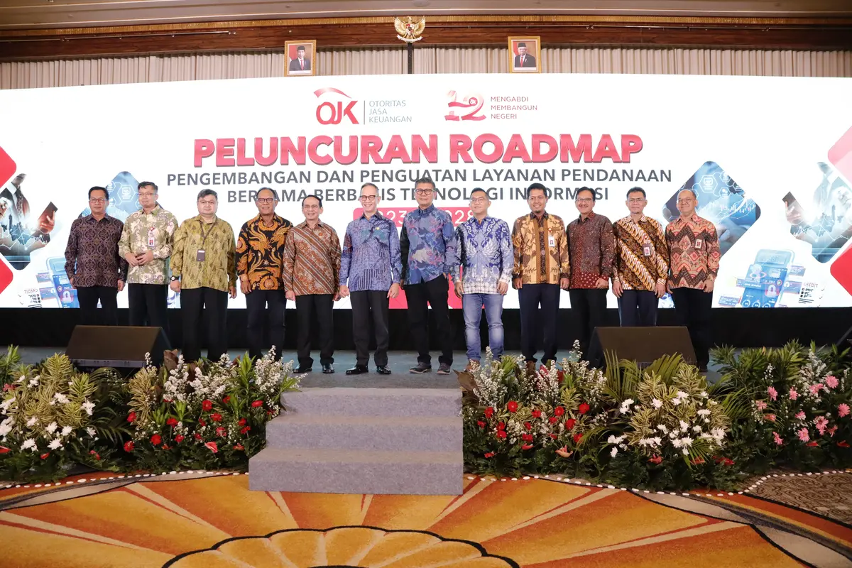 Otoritas Jasa Keuangan (OJK) secara resmi meluncurkan Roadmap Pengembangan dan Penguatan Layanan Pendanaan Bersama Berbasis Teknologi Informasi (LPBBTI/fintech P2P Lending) 2023-2028