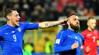 Timnas Italia (AFP/ALBERTO PIZZOLI)