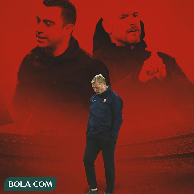 Barcelona - Xavi, Ronald Koeman, Erik ten Hag