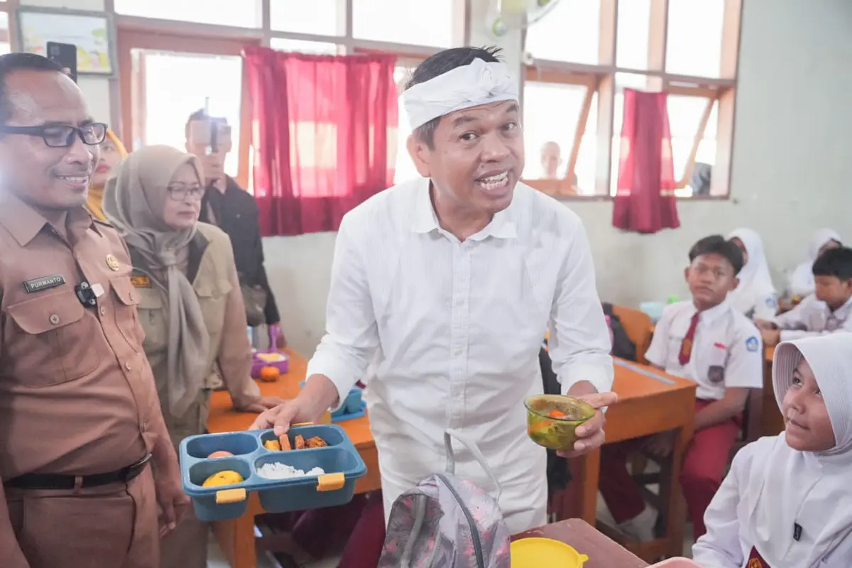 Simulasi Makan Siang Gratis di Purwakarta Bersama Dedi Mulyadi, Begini Hasilnya