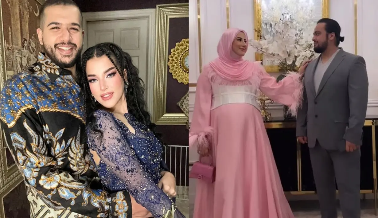 Keduanya hadir didampingi suami masing-masing. Tapi mereka punya pendekatan gaya berbeda. [Instagram.com/tasyafarasya, tasyiiathasyia]