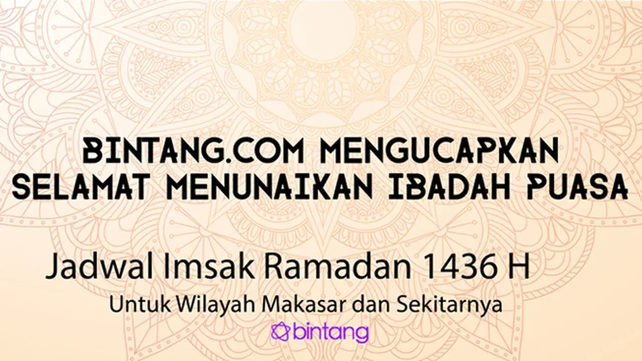 Aga Kareba! Ini Jadwal Puasa untuk Makassar dan Sekitarnya