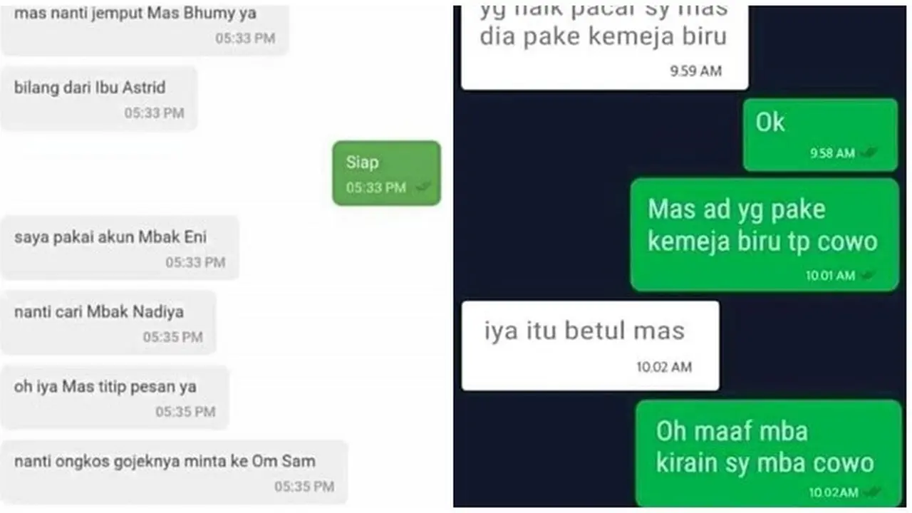 6 Chat Pelanggan ke Ojol Minta Jemput Ini Bikin Bingung, Penuh Teka-Teki