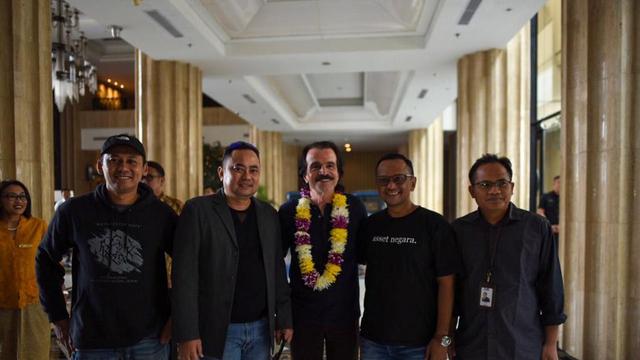 Musisi dan komposer Yanni sudah menginjakkan kaki di Yogyakarta, Rabu (3/7/2019).