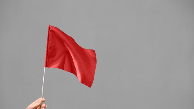 Ilustrasi red flag