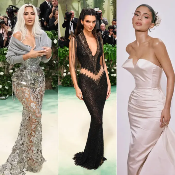 Potret Keluarga Kardashian-Jenner di Met Gala 2024