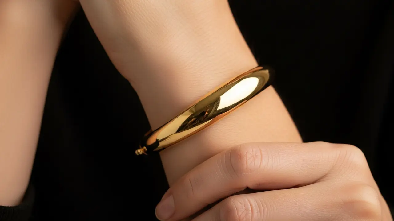 Bangle Oval Elips: Keanggunan Geometris yang Timeless