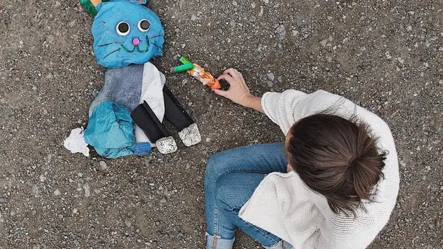 Berkat Ulah Iseng, Warganet Sulap Sampah Jadi Karya Seni Bentuk Hewan