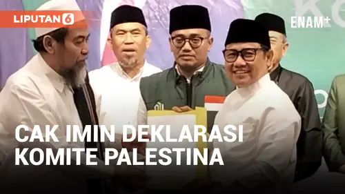 VIDEO: Cak Imin Deklarasi Komite Palestina di Surabaya