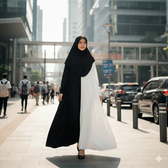 Gamis Set Hijab Syar'i Terbaru 2025