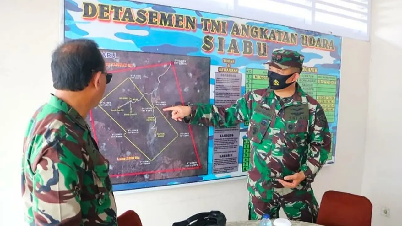 Komandan Lanud Roesmin Nurjadin Pekanbaru dalam latihan tempur Jalak Sakti 2020.