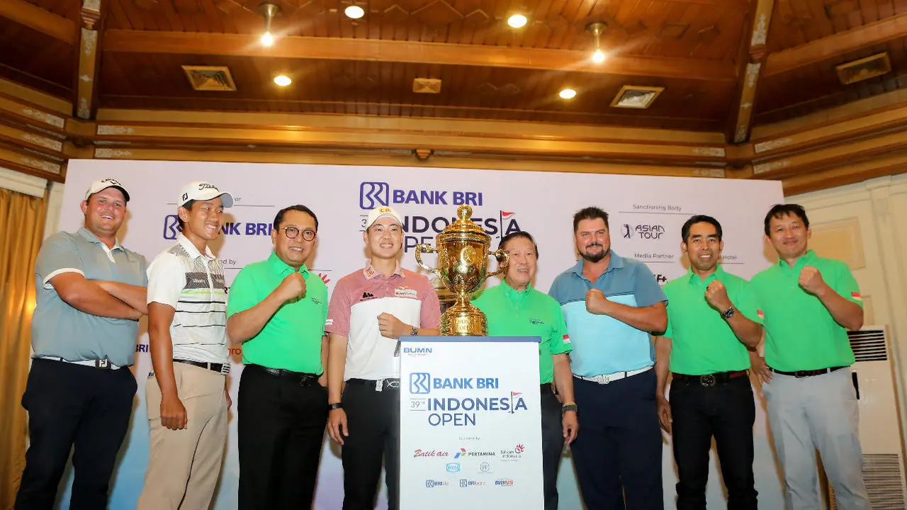 Dukung Industri Golf, Bank BRI Sponsori Turnamen Golf Indonesia Open 2019