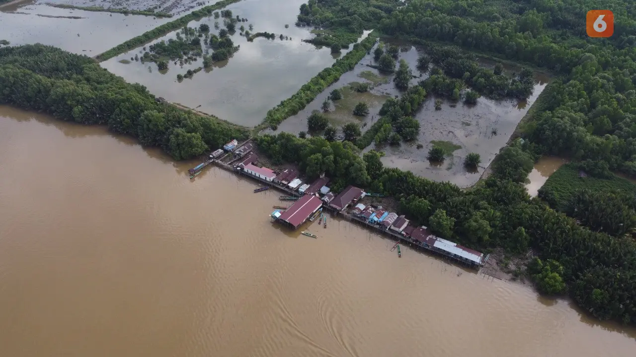 Pemukiman di Delta Mahakam