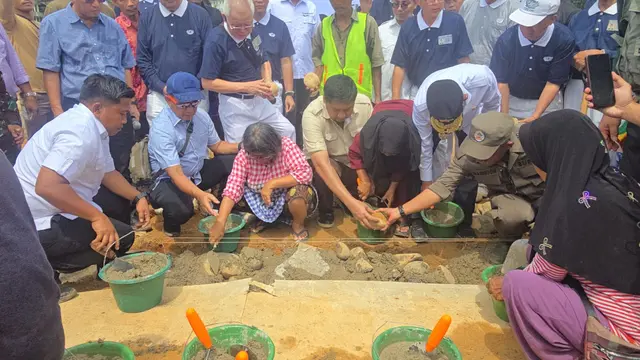 Menteri Perumahan dan Kawasan Permukiman (PKP) Maruarar Sirait menggandeng Yayasan Buddha Tzu Chi untuk membangun hunian tetap bagi masyarakat terdampak bencana di Sumatera Utara. (Foto: Kementerian PKP)