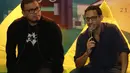 "Kami menyadari potensi kreativitas melalui medium video begitu besar. Ini adalah eranya generasi kreatif. Anak muda Indonesia penuh dengan ide dan berani mengekspresikannya," jelas Nadiem, CEO Gojek. (Galih W Satria/Bintang.com)