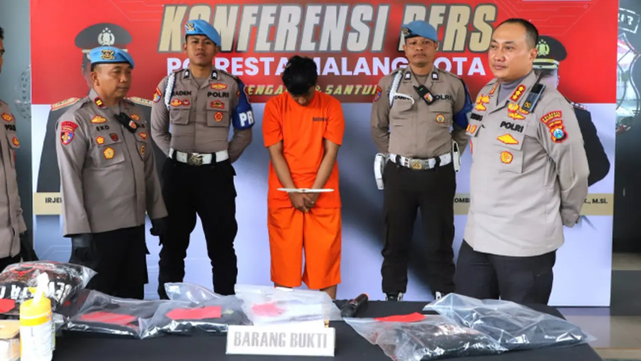 Anggota Konvoi Perguruan Silat Tewas Ditusuk di Kota Malang